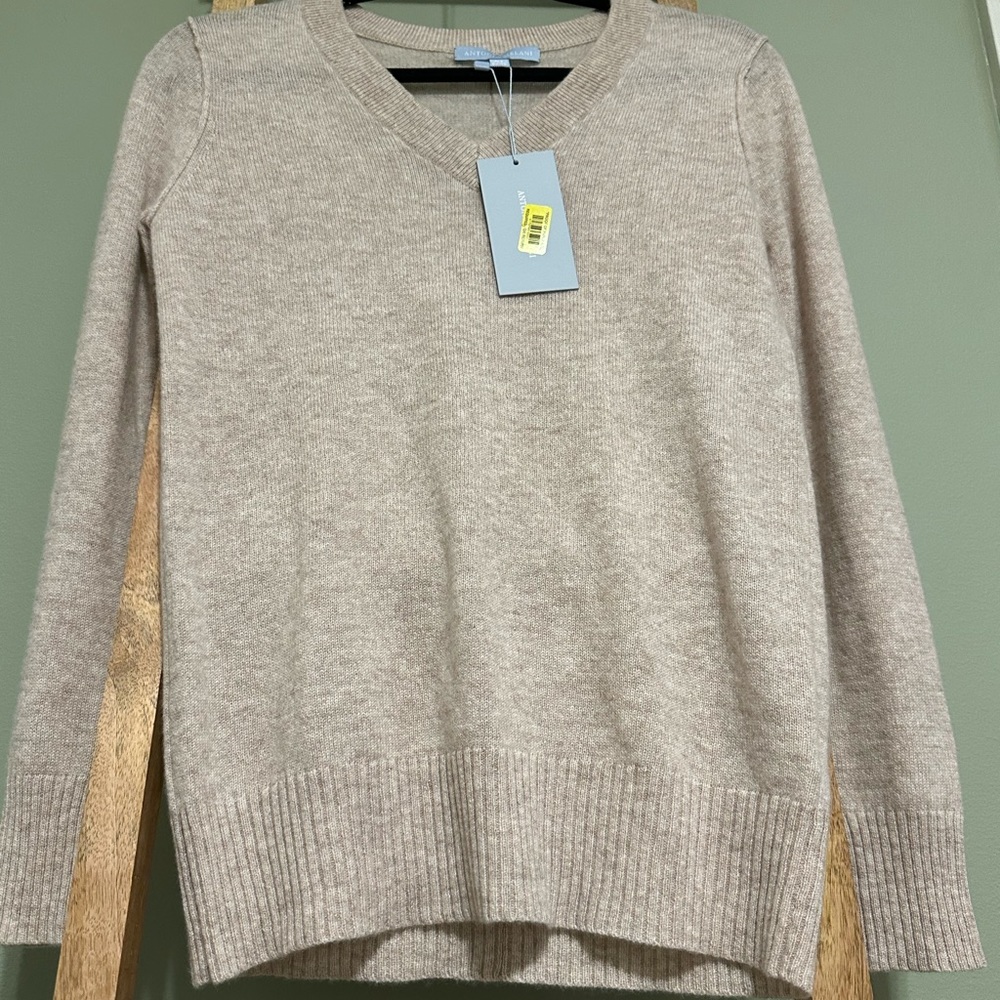 Women’s ANTONIO MELNANI 100% Cashmere Sweater, Size XS, NWT